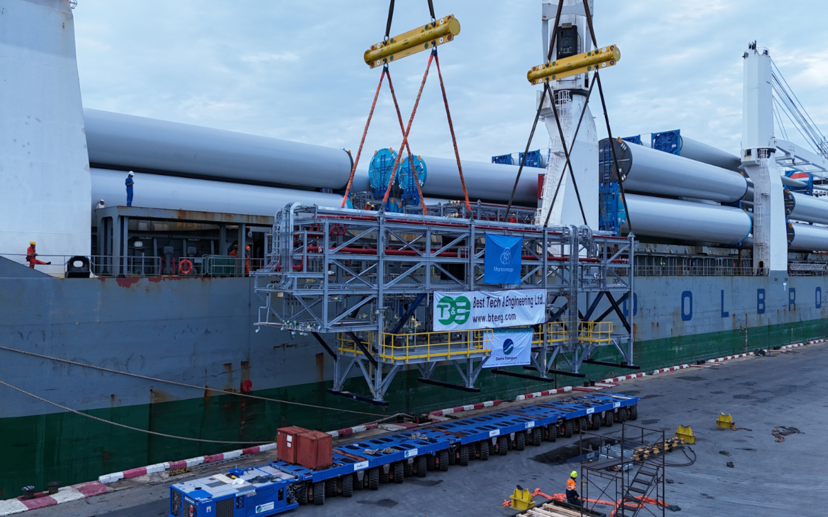 SPMT Offloading 